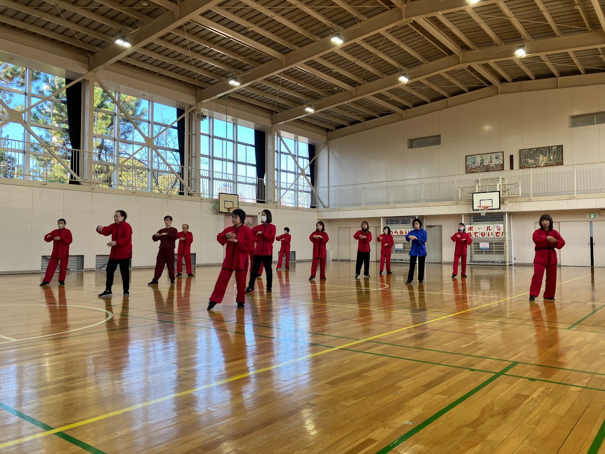 太極拳サークル紅扇会　写真